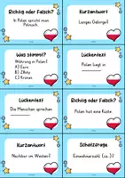 Vorschau - Arbeitsblätter - Polen MEGABUNDLE - Wissenskartei, Lückentext, Steckbrief, Suchsel, Quizkarten, POP Art Malvorlagen - Seite 3