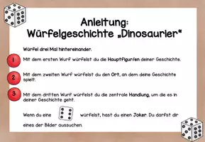 Vorschau - Spiele - Würfelgeschichte Dinosaurier - Kreatives Schreiben - Seite 3