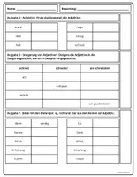 Vorschau - Arbeitsblätter - Deutsch Klasse 5 - Eingangstest zum Leistungsstand - Seite 2
