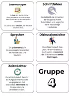 Vorschau - Bildkarten - Rollenkarten Gruppenarbeit – klare Aufgaben, strukturierte Ergebnisse - Seite 3
