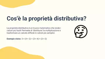 anteprima - Presentazioni / Lavagne - Risolvere espressioni con la proprietà distributiva - Pagina 2