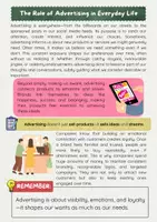 Vorschau - Arbeitsblätter - Advertising: How Companies Shape Consumer Habits - Seite 1