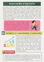 Vorschau - Arbeitsblätter - Fast Fashion Englisch Unterrichtsmaterial - Seite 1