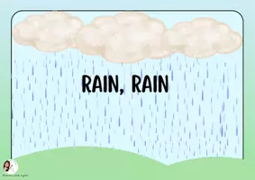 Προεπισκόπηση - Φύλλα εργασίας - Rain, Rain– Nursery Rhyme Activities for ESL (Ages 3–6) - Εξώφυλλο