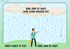 Προεπισκόπηση - Φύλλα εργασίας - Rain, Rain– Nursery Rhyme Activities for ESL (Ages 3–6) - Σελίδα 2