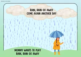 Προεπισκόπηση - Φύλλα εργασίας - Rain, Rain– Nursery Rhyme Activities for ESL (Ages 3–6) - Σελίδα 3