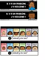 Aperçu - Feuilles d'exercices - J'y réfléchis- ''Flipbook'' et fiches réflexives - Page 2