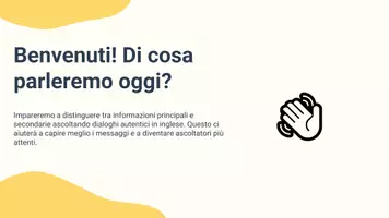 anteprima - Presentazioni / Lavagne - Distinguere tra informazioni principali e secondarie - Pagina 2
