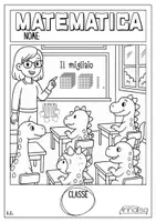 anteprima - Altro tipo di materiale - 16 copertine per quaderni a tema dinosauri - Pagina 1