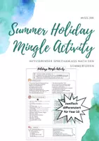Vorschau - Arbeitsblätter - Summer Holiday Mingle - Year 10 - Deckblatt