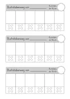 Vorschau - Arbeitsblätter - Materialpaket (Buchstabenweg, Lernwörter) - Seite 2