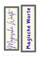 Vorschau - Poster - Magische Worte / Tafelmaterial - Seite 1