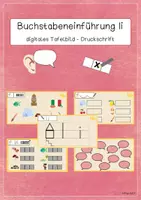 Vorschau - Präsentationen/Tafelbilder - Buchstabeneinführung Ii - digitale Tafelbilder - Deckblatt