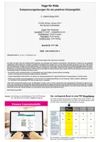 Vorschau - Lehrwerke/Schulbücher - Yoga für Kids | Kinderyoga, Asanas, Entspannung, Sonnengruß, Körperübungen, Atemübungen | Bewegung Entspannung Kindergarten Grundschule Sekundarstufe ab 3 Jahren - Seite 1