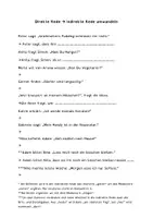 Vorschau - Arbeitsblätter - Materialpaket "Indirekte Rede" - Seite 3