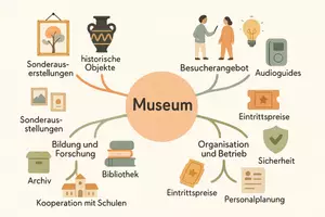 Vorschau - Arbeitsblätter - Arbeitsblätter zum Thema "Museum" + Lösung & MP3 + Mindmap + Infografik - Seite 2