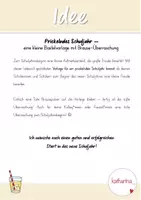 Vorschau - Anderer Materialtyp - Willkommensgruß: Prickelndes Schuljahr - Seite 1