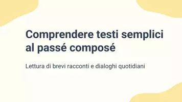 anteprima - Presentazioni / Lavagne - Lettura di brevi racconti o dialoghi quotidiani - Pagina 1