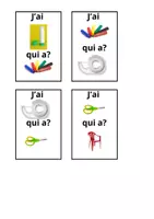 Aperçu - Jeux - Pour la rentrée : jeu de vocabulaire : J’ai ....qui a? - Page 2