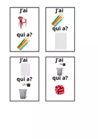 Aperçu - Jeux - Pour la rentrée : jeu de vocabulaire : J’ai ....qui a? - Page 3