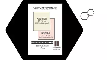 Vorschau - Unterrichtsreihen - Federtasche nähen – Anleitung + Schnittmuster - Seite 2