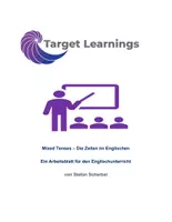 Vorschau - Arbeitsblätter - Englisch | Mixed Tenses | 8. Klasse - Deckblatt