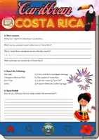 Vorschau - Arbeitsblätter - Caribbean Costa Rica Reading - Grade 9 - Seite 2