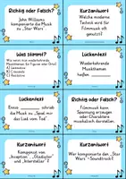 Vorschau - Quiz - Filmmusik Quizkarten - 24 Quizkärtchen | Quiz | Musik - Seite 2