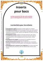Aperçu - Apprentissages en autonomie - 8 inserts trofast - thème automne en forêt - Page 2