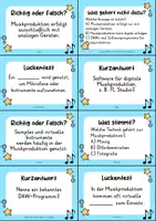 Vorschau - Quiz - Musikproduktion Quizkarten - 24 Quizkärtchen | Quiz | Musik - Seite 3