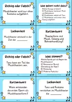 Vorschau - Quiz - Musiktheater Quizkarten - 24 Quizkärtchen | Quiz | Musik - Seite 3