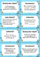 Vorschau - Quiz - Musiktheater Quizkarten - 24 Quizkärtchen | Quiz | Musik - Seite 2