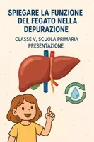 anteprima - Presentazioni / Lavagne - Spiegare la funzione del fegato nella depurazione - Pagina di copertina