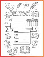 Vorschau - Mal- und Bastelvorlagen - Deckblatt Deutsch - Seite 3