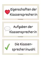 Vorschau - Bildkarten - Klassensprecher*in : Erwartungen, Aufgaben & Wahl - Seite 2
