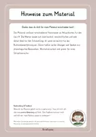 Vorschau - Merkblätter - Anlautkarten A – 13 Karten für Anfangsunterricht, Buchstabeneinführung, Wortschatz und Schreibübungen - Seite 1