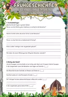 Vorschau - Arbeitsblätter - Frühgeschichte - Erfindungen der Jungsteinzeit - Klasse 5 - Seite 1
