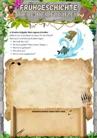 Vorschau - Arbeitsblätter - Frühgeschichte - Tiere der Frühzeit - Klasse 5 - Seite 3