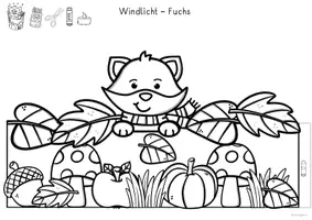 Vorschau - Stundenentwürfe - Herbst Kunst, Windlichter Basteln mit Herbsttieren. - Seite 3