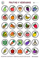 Vista previa - Juegos / Gamificación - Imágenes para Ruletas (Lectoescritura y Vocabulario) - página 3