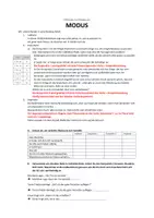 Vorschau - Arbeitsblätter - Klasse 10 Erklärungen und Übungen zum Modus - Deckblatt