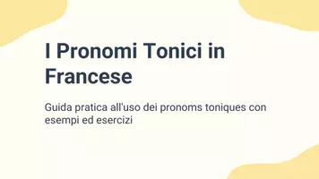anteprima - Presentazioni / Lavagne - Individuare il pronome e il soggetto a cui si riferisce - Pagina 1