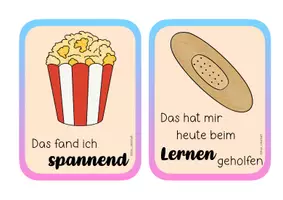 Vorschau - Bildkarten - Reflexionskarten - Seite 1