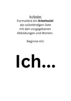 Vorschau - Arbeitsblätter - Arbeitsziele erarbeiten - Seite 1