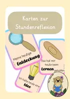 Vorschau - Bildkarten - Reflexionskarten - Deckblatt