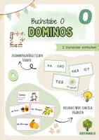 Vorschau - Spiele - Dominos zum Buchstaben O - für den Anfangsunterricht - Deckblatt