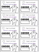 Aperçu - Cartes / Images - Billets privilèges modifiables - Page 2