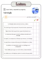 Vista previa - Hojas de trabajo - Comprensión lectora – hidrología + soluciones - página 2