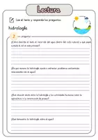 Vista previa - Hojas de trabajo - Comprensión lectora – hidrología + soluciones - página 3