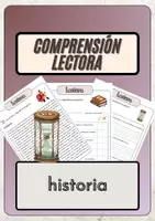 Vista previa - Hojas de trabajo - Comprensión lectora – historia + soluciones - Portada